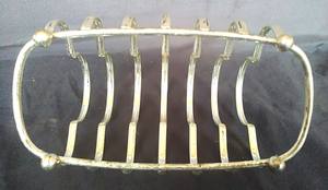 Support à pain de luxe en argent pour petit-déjeuner, accessoires de cuisine, rangement et organisation à domicile, porte-pains - Product Image 2