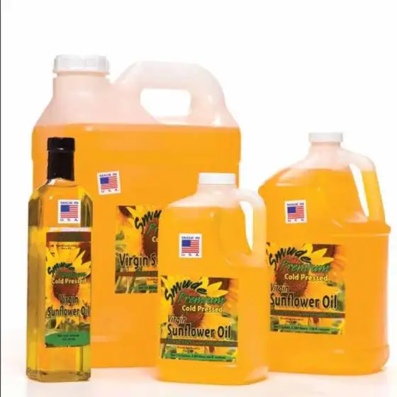 Aceite de girasol refinado, aceite de cocina comestible, aceite de girasol refinado de Ucrania, venta al por mayor