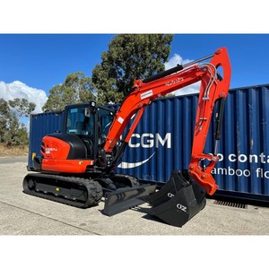 Excavadora Usada Original de Japón Kubota de 5 Toneladas, Kubota U55-4 en Venta, Pocas Horas de Trabajo, Miniexcavadora de Segunda Mano Kubota U55 - Product Image 2