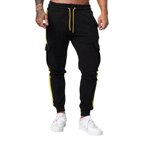 Pantalones para correr de lana de secado rápido ecológicos de alta calidad personalizados para hombre, ropa de calle transpirable de cintura media de estilo Regular informal para - Product Image 1