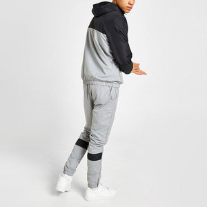 Nueva venta al por mayor impermeable cremallera completa chaqueta y pantalón hombres rompevientos diseño personalizado rompevientos conjuntos de 2 piezas - Product Image 2