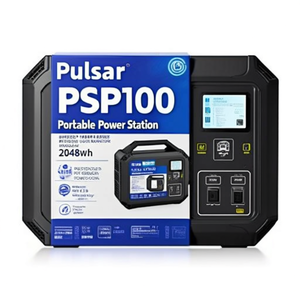 สถานีไฟฟ้าพกพา Pulsar PSP100 ความจุ 2048Wh คลื่นไซน์บริสุทธิ์ ชาร์จด้วยพลังงานแสงอาทิตย์และรถยนต์ น้ำหนักเบา สำหรับสำรองไฟบ้าน - Product Image 1