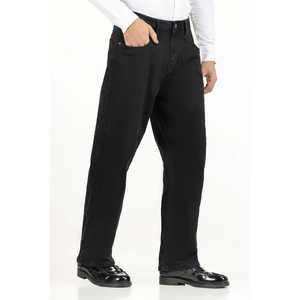 MN-JNS-SS25-016 B Jeans de Corte Holgado y Cintura Alta Estilo Boyfriend, Bordados, Estilo Y2K, para Invierno, Disponibles en Colores Oscuros y Claros - Product Image 4