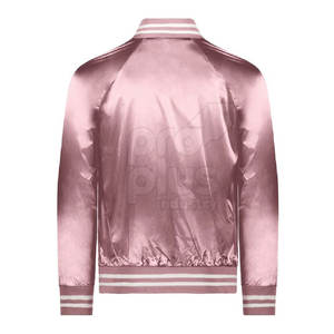 Chaqueta Casual para Hombre con Cuello Alto, Logotipo Frontal, Satén, 100% Poliéster, Ecológica, Ligera, Acabado Brillante y Suave - Product Image 4