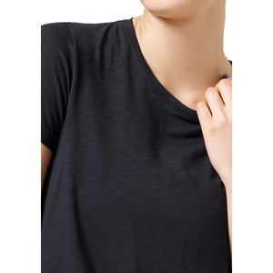 T-shirts d'été écologiques 100% coton de haute qualité pour femmes Logo personnalisé imprimé en vrac Premium Plain Brand Design Confortable - Product Image 2