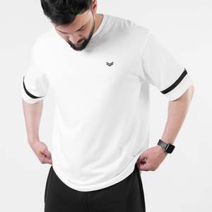 เสื้อยืดคุณภาพสูง ผ้าฝ้าย 100% พิมพ์ลาย ผู้ชาย ขายส่ง รหัส 699 - Product Image 1