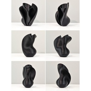 Jarrón de porcelana de mesa de cerámica moderno nórdico, jarrón de cerámica para decoración del hogar - Product Image 6