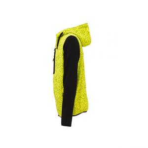 Ropa DE SEGURIDAD reflectante para mujer, sudadera con cremallera completa, color amarillo arcoíris, color fluo, para mujer - Product Image 4
