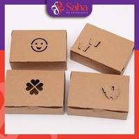 Carpeta de Papel Kraft Biodegradable Personalizada OEM, Empaque Moderno y Atractivo con Cara Sonriente para Papas Fritas, Alimentos Enlatados y Fideos