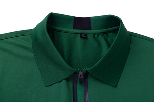 Vente en gros 180gsm tricoté anti-rides respirant séchage rapide coupe régulière motif uni hommes pour chemises haute qualité OEM décontracté - Product Image 4
