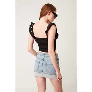 Blusa corta con tirantes - Product Image 5