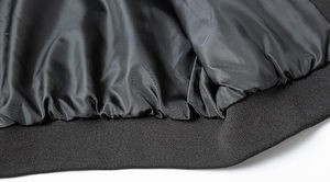 Chaqueta Bomber Casual de Invierno para Hombre, Cuello Alto de Lona, Impermeable, Transpirable, Forro Ecológico, Ropa de Calle - Product Image 5