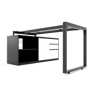 Estructura de Acero Rectangular Minimalista Moderna de 140x60cm para Sistema de Mesa/Gabinete para Apartamento, Cocina, Hotel, Dormitorio-HCRT022 - Product Image 2