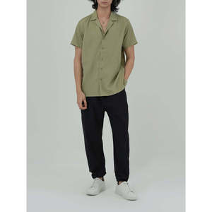 เสื้อเชิ้ต Gavino Comfort ทรงปกติ ลายดอกไม้ ผ้าป๊อปลิน 100% ผ้าฝ้าย สำหรับผู้ชาย ไซส์ 6XL พร้อมโลโก้แบบกำหนดเอง - Product Image 4