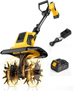 Motoculteur électrique portatif sans fil à batterie lithium pour jardin, potager, parterre de fleurs, OEM, faible MOQ - Product Image 1