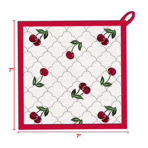 Más Vendido: Salvamanteles 100% Algodón, Resistente al Calor, Posavasos Estampado, Herramienta para Cocinar y Hornear, Fabricante Directo - Product Image 3