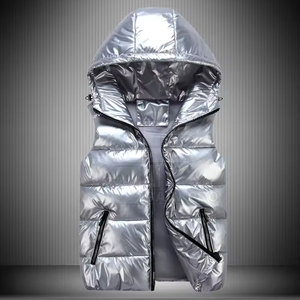 Logo personnalisé Gilet bouffant Vêtements d'hiver matelassés légers unisexe Vente en gros Gilet bouffant Veste chaude sans manches - Product Image 6