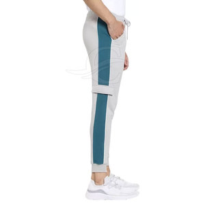 Pantalon de sport en toile pour homme, haute qualité, décontracté, multi-poches, coupe droite, taille mi-haute, respirant, infroissable, confortable, service OEM, design - Product Image 3