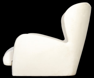 ROMA Modern European Style Polyurethane Sponge Living Room <b>Chair</b> Minimalist Armchair - Product Image 3