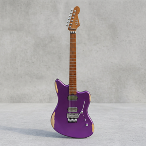 Guitare électrique SBS VS200 en promotion avec circuit Coil Tap et Treble Bleed, manche en érable torréfié, tremolo Floyd Rose en acier - Product Image 1
