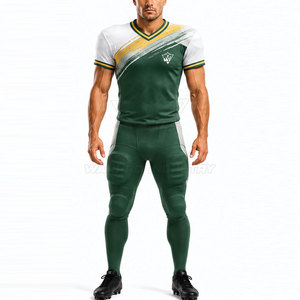 Custom Made American Football Uniform Lightweight <b>Athletic</b> Jersey and Flexible Pants for Youth Club and College Teams - Product Image 4