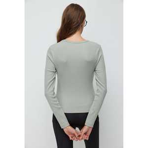 เสื้อยืดแขนยาวผ้าฝ้ายตุรกี 100% ทรงปกติ ยืดหยุ่นได้ สวมใส่สบาย - Product Image 5