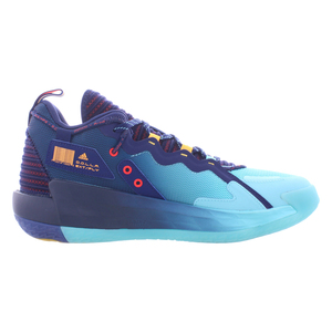 Chaussures unisexes Adidas Dame 7 Extply Couleur : Bleu foncé/Aqua pulsé/Rouge solaire 100% authentiques - Product Image 3