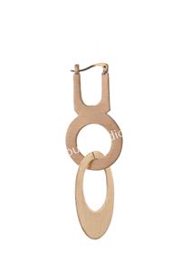 Pendientes de latón de la mejor calidad, pendientes de latón martillado - Product Image 3