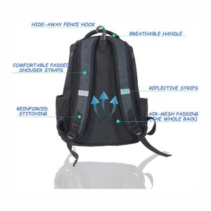 Nouveau sac de sport imperméable XTREME BASEBALL GEAR pour baseball et softball, sac à dos avec rangement pour chaussures, grande capacité, crochets de suspension, baseball - Product Image 3