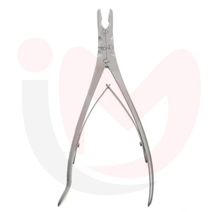 Adson Cranial Rongeur Curva Instrumentos quirúrgicos ortopédicos Calidad alemana Acero inoxidable Fuente de alimentación manual - Product Image 1