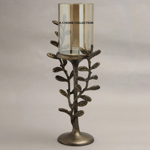 Porte-bougie de luxe élégant en aluminium moulé en forme de papillon pour la décoration intérieure et les mariages - Product Image 6