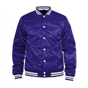 Conçu sur mesure OEM veste universitaire classique en toile pour hommes manches longues debout à l'avant pour décontracté hiver extérieur haut en vrac accepté - Product Image 4