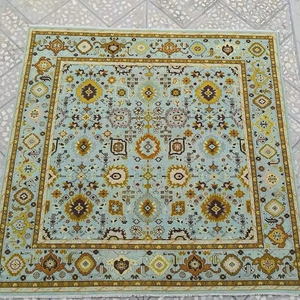 Modern Oushak Luxury Home Decor Embroidered Area Rugs Living Room <b>Runner</b> <b>Door</b> <b>Mat</b> Sets Handmade High Antique Hand 1 Piece - Product Image 1
