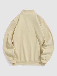 Blank Unisex Crewneck Sweatshirt Oversized Boxy Cropped Acid Wash Sweatshirt Breathable <b>Lightweight</b> <b>Hoodies</b> - Product Image 6