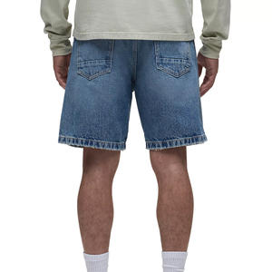 Pantalones cortos de mezclilla para hombre, diseño personalizado, producción OEM, ropa de verano transpirable con personalización de logotipo y opciones de etiqueta privada - Product Image 4