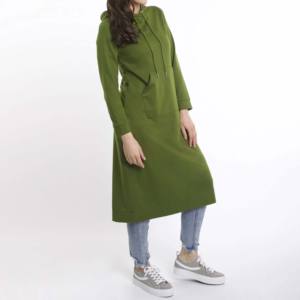 2025 Latest Design Winter Club Pullover Streetwear <b>Long</b> Islamic Modest High Quality Low Price Women's Hoodies <b>Sweatshirt</b> Girls - Product Image 2