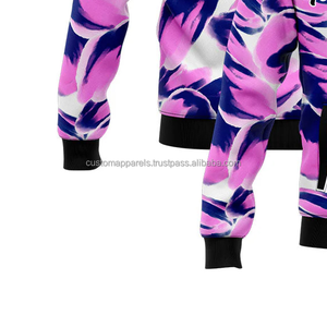 เสื้อแจ็คเก็ตขนสัตว์และเครื่องหนัง MCACVJ-225ตกแต่งโลโก้ด้านหน้าพร้อมคอตั้ง - Product Image 5