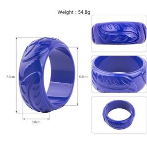 El mejor brazalete y pulsera de resina Brazalete de buena calidad boda y fiesta Tamaño personalizado POR artesanías Javed - Product Image 3