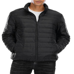 Chaqueta de Plumón Blanca Personalizada de Alta Calidad para Hombre, Chaqueta de Invierno Cálida, Holgada, Estilo Formal para Exteriores, con Capucha y Estampado por Sublimación - Product Image 2