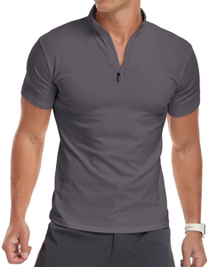 Polo Azul Marino Cálido, Logotipo Personalizado, Felpa Gruesa de Algodón, Color Sólido, Talla Grande - Product Image 2