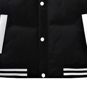 Veste matelassée Varsity pour homme Veste en duvet Vêtements matelassés d'hiver Manteau pour homme Parka Classique Automne Manteau chaud Veste pour homme - Product Image 2