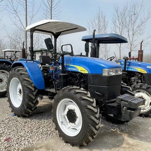Tracteur agricole 4x4 neuf et d'occasion à prix avantageux, livraison rapide, vente en gros, 75 CV, avec moteur et pompe - Product Image 6