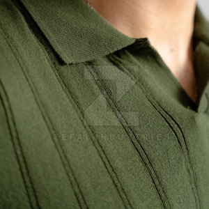 สินค้ามาใหม่ เสื้อถักผู้ชายผ้าฝ้ายแท้ 100% เป็นมิตรกับสิ่งแวดล้อม แขนสั้น แห้งเร็ว สีและโลโก้ปรับแต่งได้ คุณภาพสูง - Product Image 5