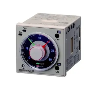 H3CR-F8 AC100~240V טיימר, 8 פינים, AC100~240V/DC100-125 טיימר טווין מצב מוצק מקורי חדש