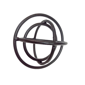 Escultura de forma redonda de tendencia moderna, Color negro para decoración de habitación de Hotel de lujo, adornos, proveedor de decoración moderna para el hogar - Product Image 5