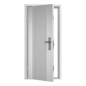 Puerta Sencilla: Puerta Blindada de Diseño Italiano con Construcción Económica en Chapa Metálica - Product Image 3