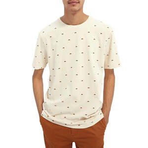 Diseño personalizado Recién llegado Camisetas Bajo MOQ Hombres O Cuello Todos los colores disponibles Servicios OEM Camisetas personalizadas para hombres - Product Image 1