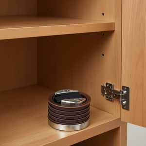 M73/GP9 D.13.6x15mm Fermetures magnétiques en acier chromé pour organisateurs de placards, lot de 50 pièces - Product Image 3