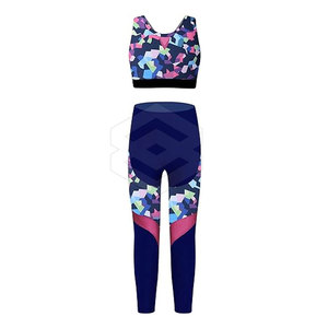 Entrenamiento hecho a medida Nueva llegada Yoga Set para mujeres Mejor precio Bajo Moq Material Yoga Set - Product Image 1