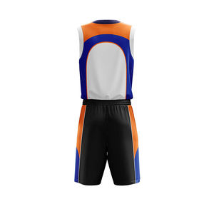 Kits de balles de basket-Ball personnalisés, ensemble maillot et shorts, Design OEM ODM en Polyester, vêtements d'équipe de sport, fabriqué au Pakistan, 2022 - Product Image 4